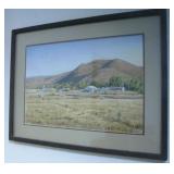28x 21 Framed G Morton Print