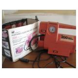 Portable Electric Air Compressor Powers On
