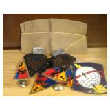 Vintage Boy Scouts & Military Patches, Hat & More