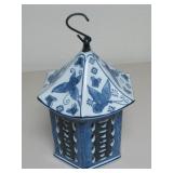 10' Ceramic Decorative Hanging Birdhouse