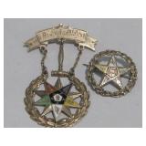 Vintage Enameled Pins Unmarked