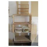 Wood Shelves, Lazy Susan' & More Largest 30x15x 14
