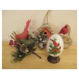 Cardinal Theme Decor Piece Tallest 4.5'
