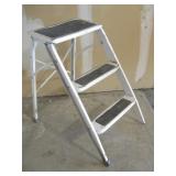 24' Folding Metal Step Stool