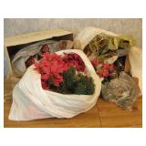 Assorted Holiday Greenery & Decor Tallest 15'