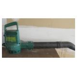 120V Weed Eater Ground Sweeper Powers On