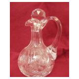 6' Tall Glass Cruet W/Stopper See Info