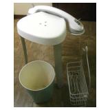 Shower Chair, Suction Bar, Trash Bin & More