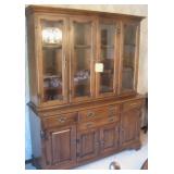 60x 19x 73 Tell City Maple China Cabinet