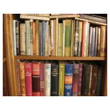 Top Two Left Shelves Of Books On 2nd Bookcase