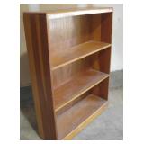 26x 8x 35 Vintage Wood Bookcase