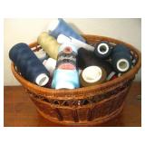 Basket Assorted Maxi-Lock Thread Spools