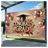 11-4B4 BlissYard Graduation Banner 71 x 43 Inch...