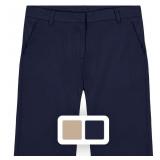 18-8B2 Izod Girls' Bermuda Short Navy  - Size 14