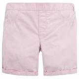 18-8B7 Levi's Girls Pull-On Midi Cargo Shorts -...