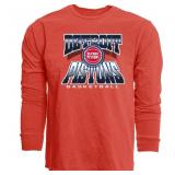 Detroit Pistons NBA Long Sleeve T-Shirt, Small