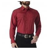 SZ L, Wrangler Mens Sport Western Two Pocket Long