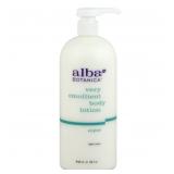 Alba Botanica Very Emollient Body Lotion, 32 oz.