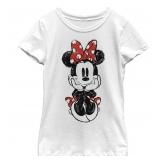 SZ XL, Disney Minnie Mouse Doodle Girls T-Shirt