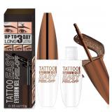 Eye Brow Color Kit Easy Peel off Eyebrow Gel,...