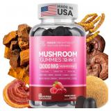 Mushroom Gummies 12-in-1 Mixed Berry, 60ct