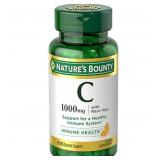 Nature's Bounty Vitamin C 1000mg, 100 Caplets