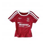 RoseSeek Girl's Graphic Striped Cropped T-shirt...