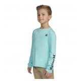 Boys 4-20 Hurley UPF H2O-Dri LS Top Tropical...