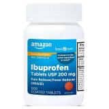 Amazon Basic Care Ibuprofen Tablets USP 200mg