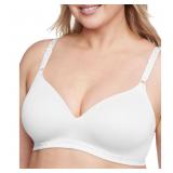 SZ 36C, Cloud 9 Wire-Free Contour Bra, White