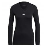 adidas Women's Long Sleeve T-Shirt - Black, Large