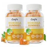 Sugar Free Moringa Gummies, Orange, 120Cts