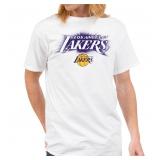 Junk Food NBA Lakers Short Sleeve Fan Tee, XXL