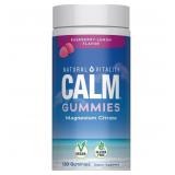 Natural Vitality Calm, Magnesium Citrate Gummies