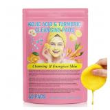Turmeric Kojic Acid Cleansing Pads, 40 Count
