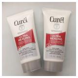 2 Pack Curel Ultra Healing 1 oz Intense Lotion