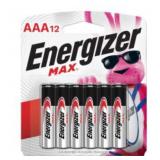 Energizer MAX AAA Alkaline Batteries - 12 ct