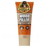 Gorilla All Purpose Wood Filler, 6-oz. Tube - 6...