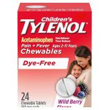 Children's Tylenol Pain + Fever Chews - 24ct
