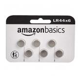 Amazon Basics Alkaline Button Coin Cell Batteries