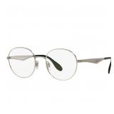Ray-Ban Men's ORX6343 Eyewear Frames - Silver,...