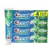 Crest Complete Whitening Toothpaste 5.5oz (4 Pack)