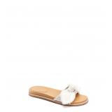 Women's Bill Blass Carmela Slide Sandal - White