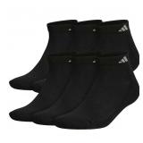 adidas Men's Athletic Cushioned Low Cut Socks...