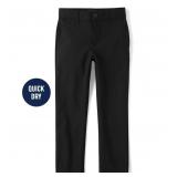 Children's Place Boys Uniform Chino Pants Black 18