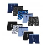 Hanes ComfortSoft Boys' Boxer Brief 10-Pack M