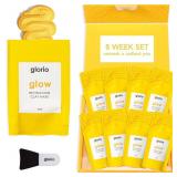 Glorio Glow Revitalizing Clay Face Mask - 8 Masks