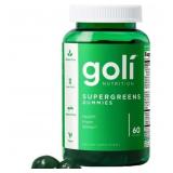 Goli Nutrition Supergreens Gummies - 60 Count