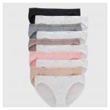 Hanes Women's 10pk Cotton Bikini Underwear -...