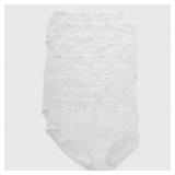 Hanes Women's 10pk Briefs Cotton Underwear -...